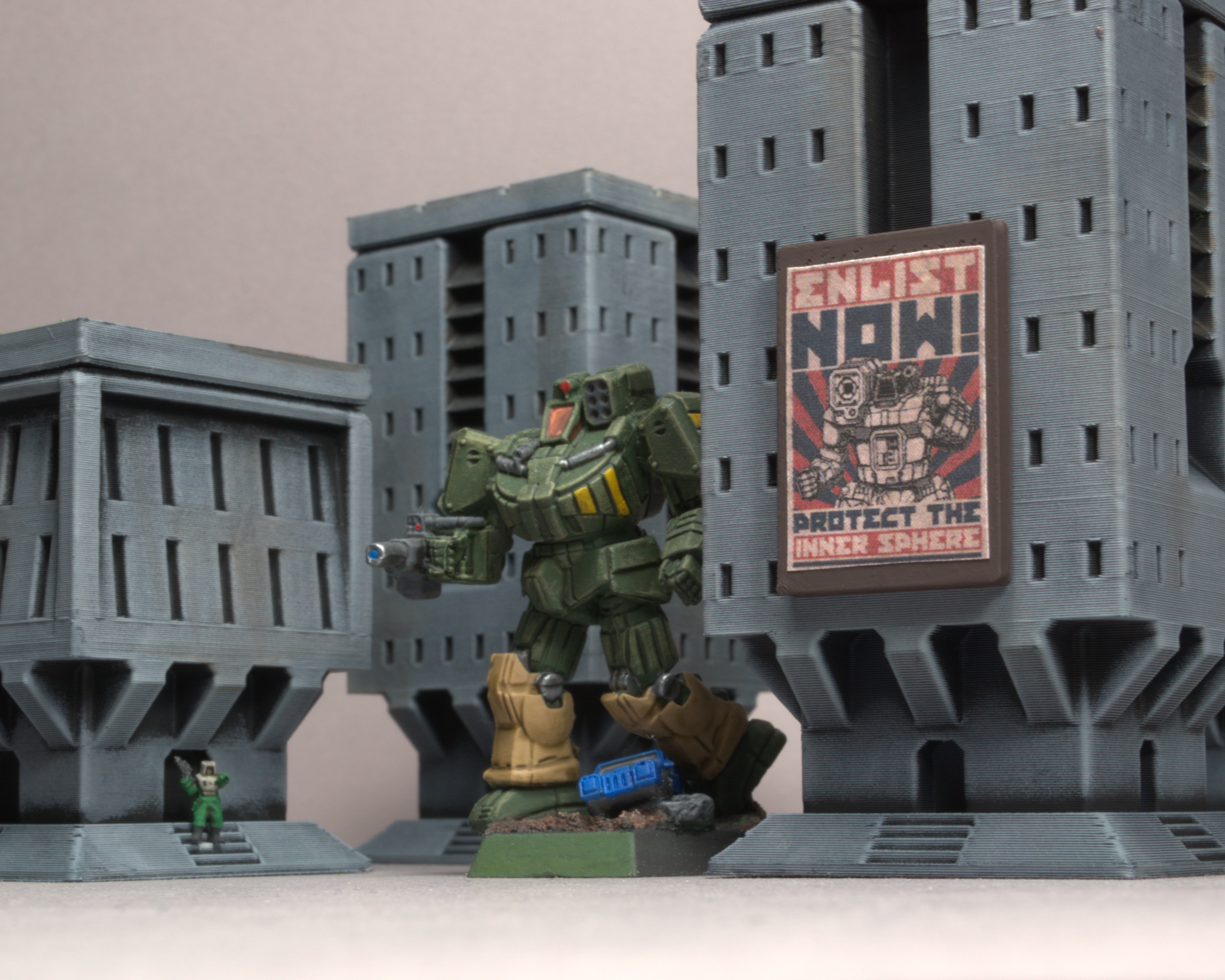 Brutalist Alphastrike Building(s) - Small