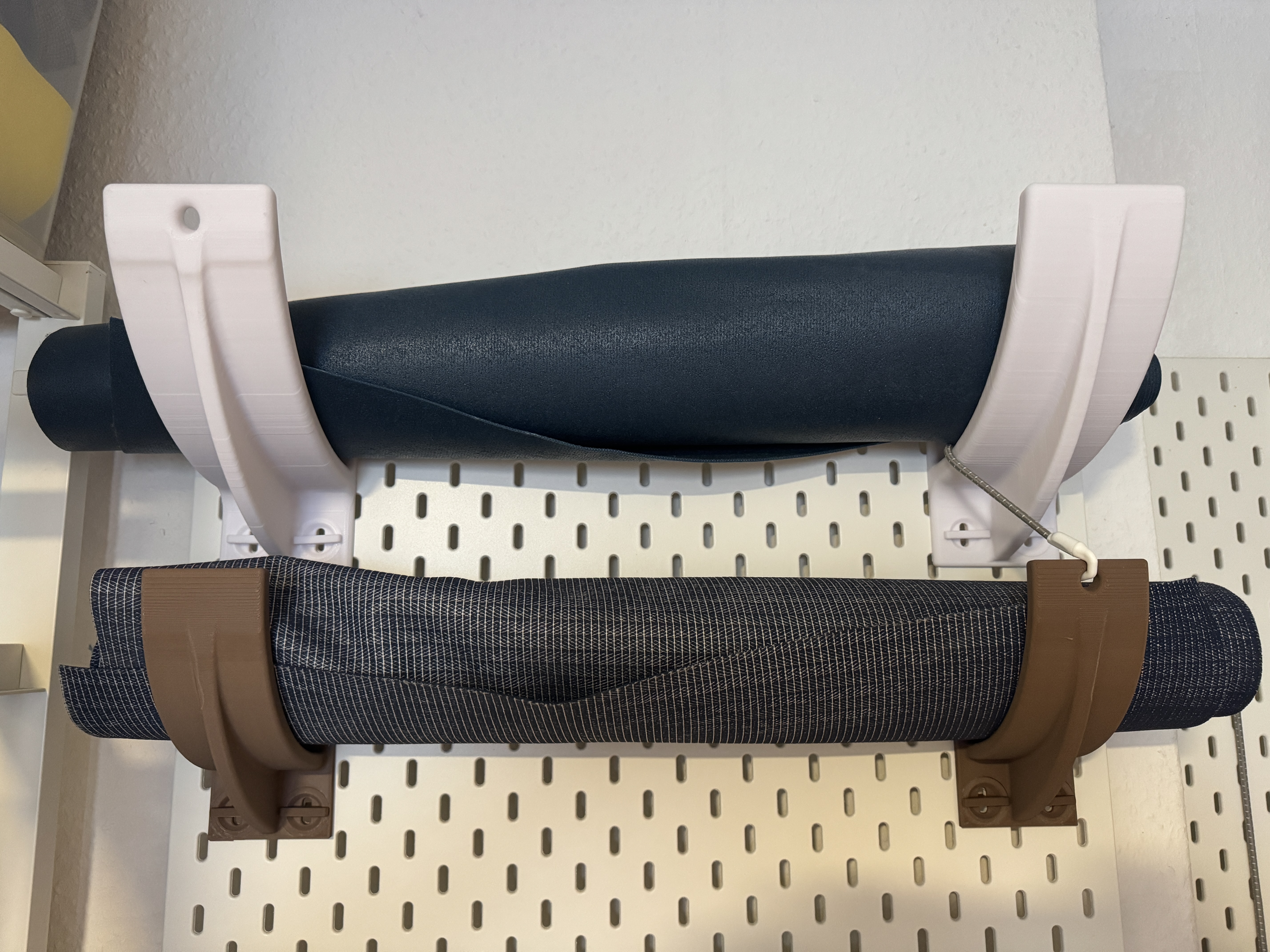 Tube, Stick, Yoga Mat,... Holder for Ikea Skadis T-Clip