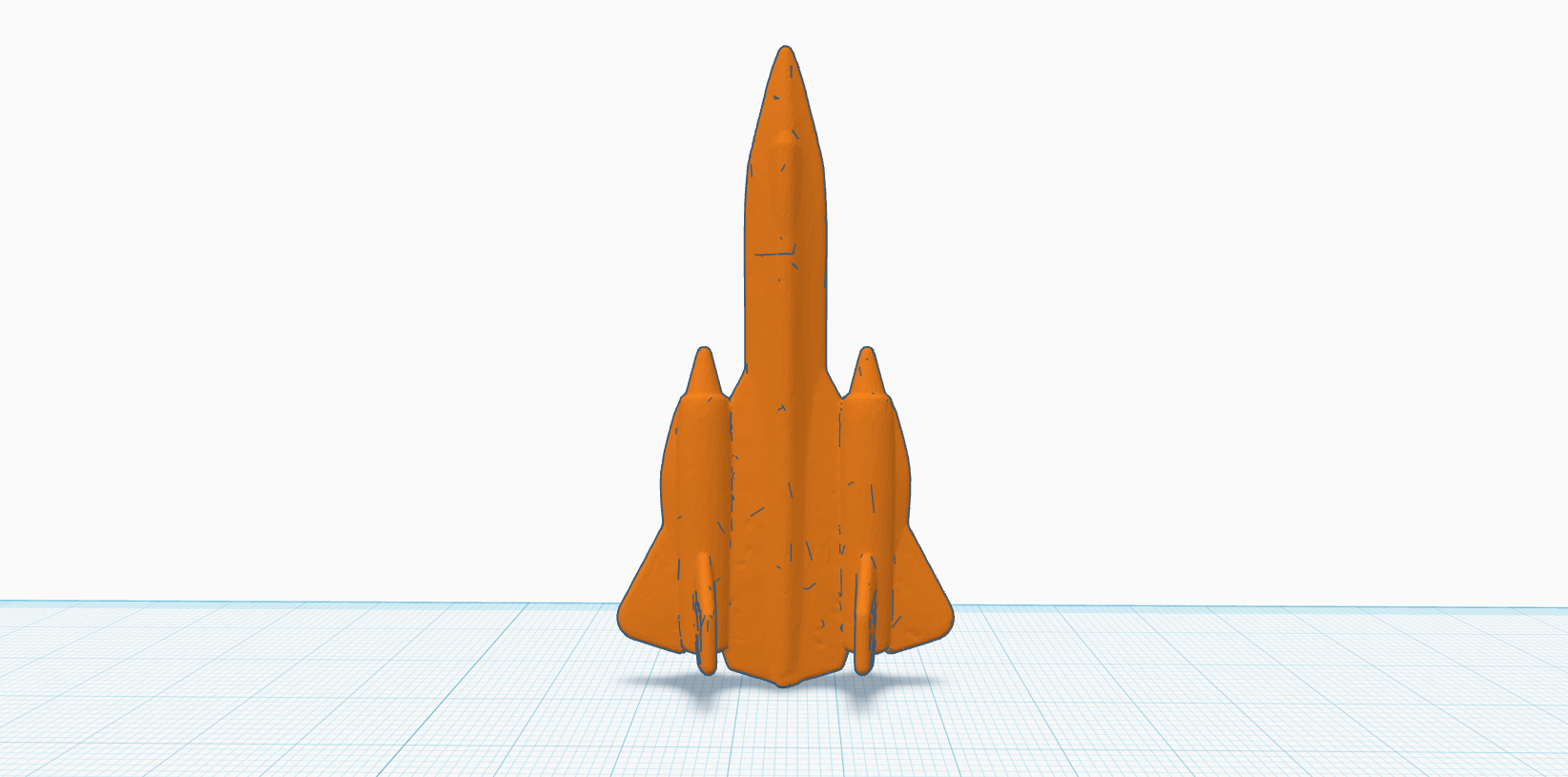 Easy-Print A-12 Oxcart Airplane Figurine