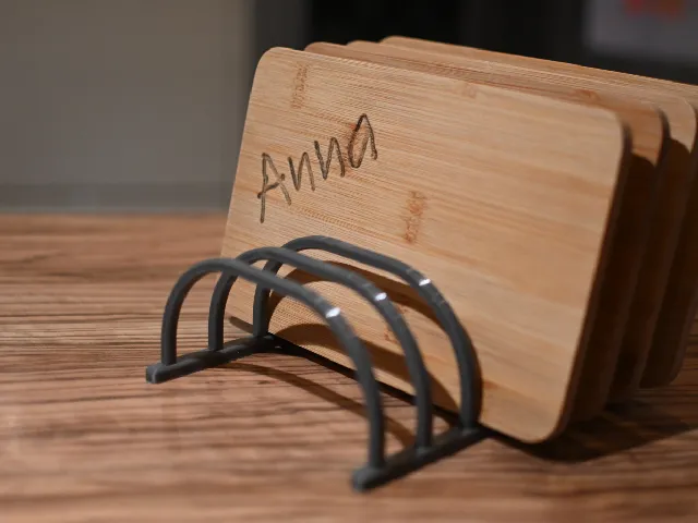 Cutting Board Holder Stand / Schneidebrett Halter