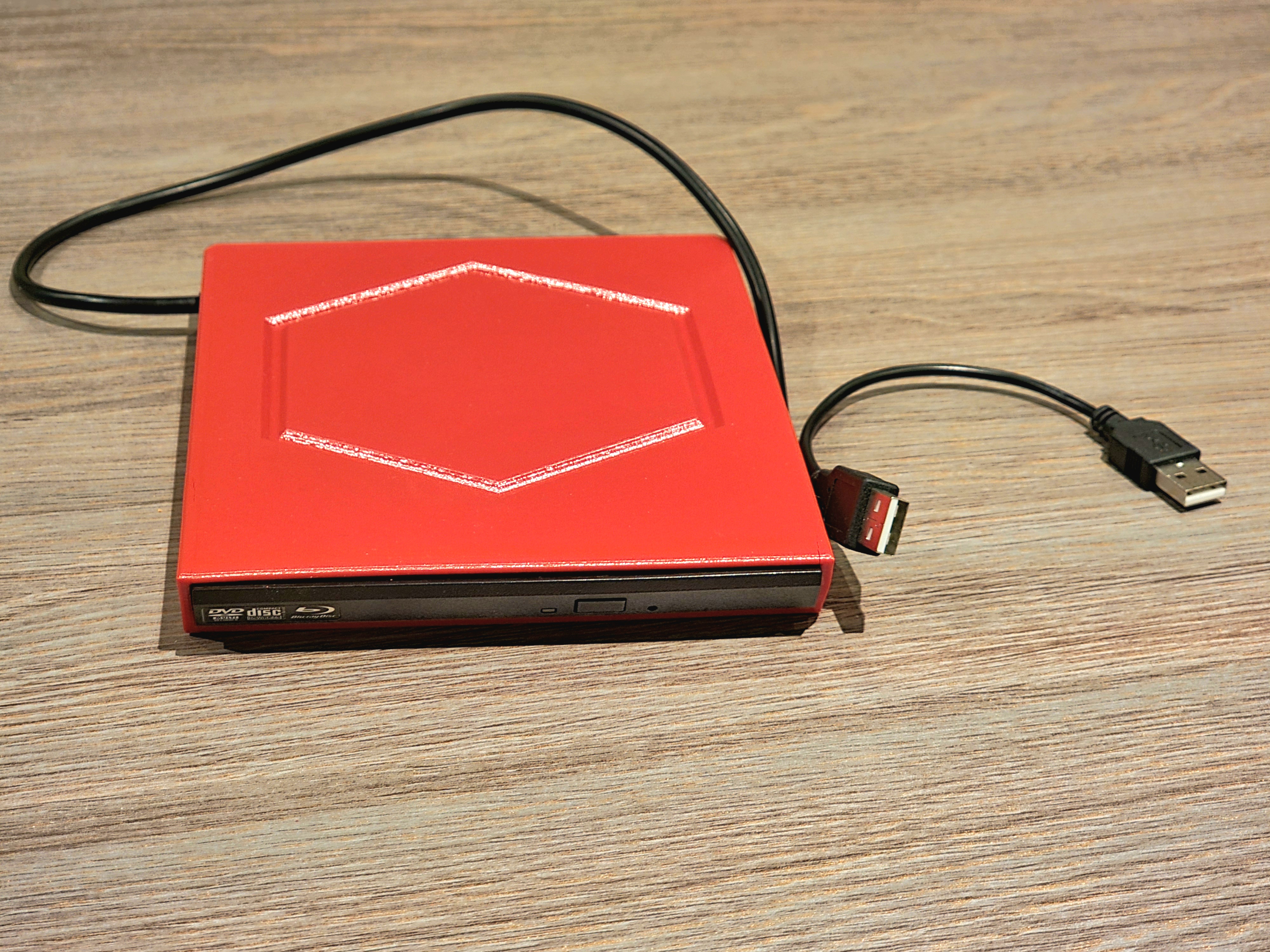 Optical DVD drive case (reuse)
