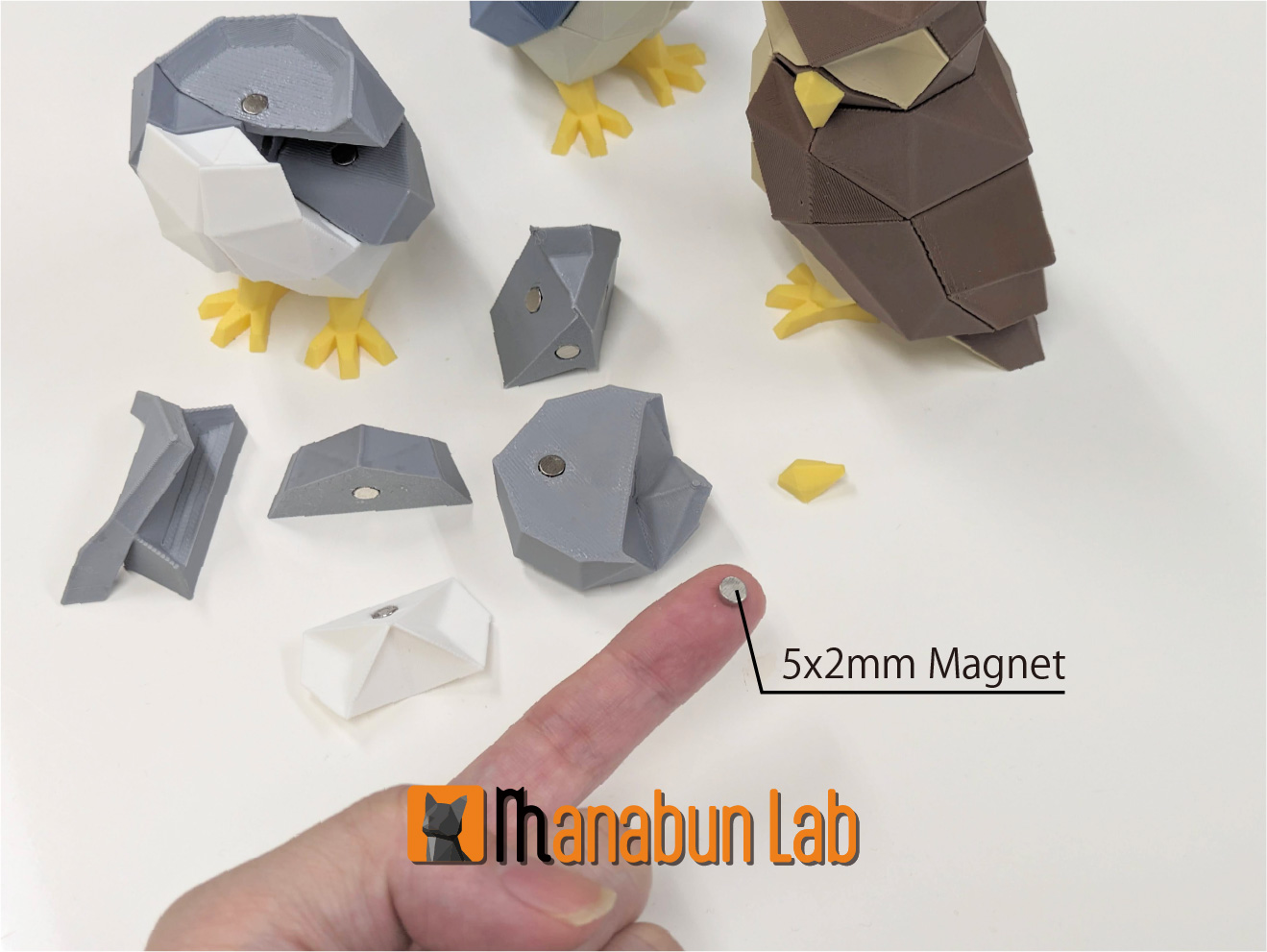 Low Poly Owl Puzzle — miniatura 5