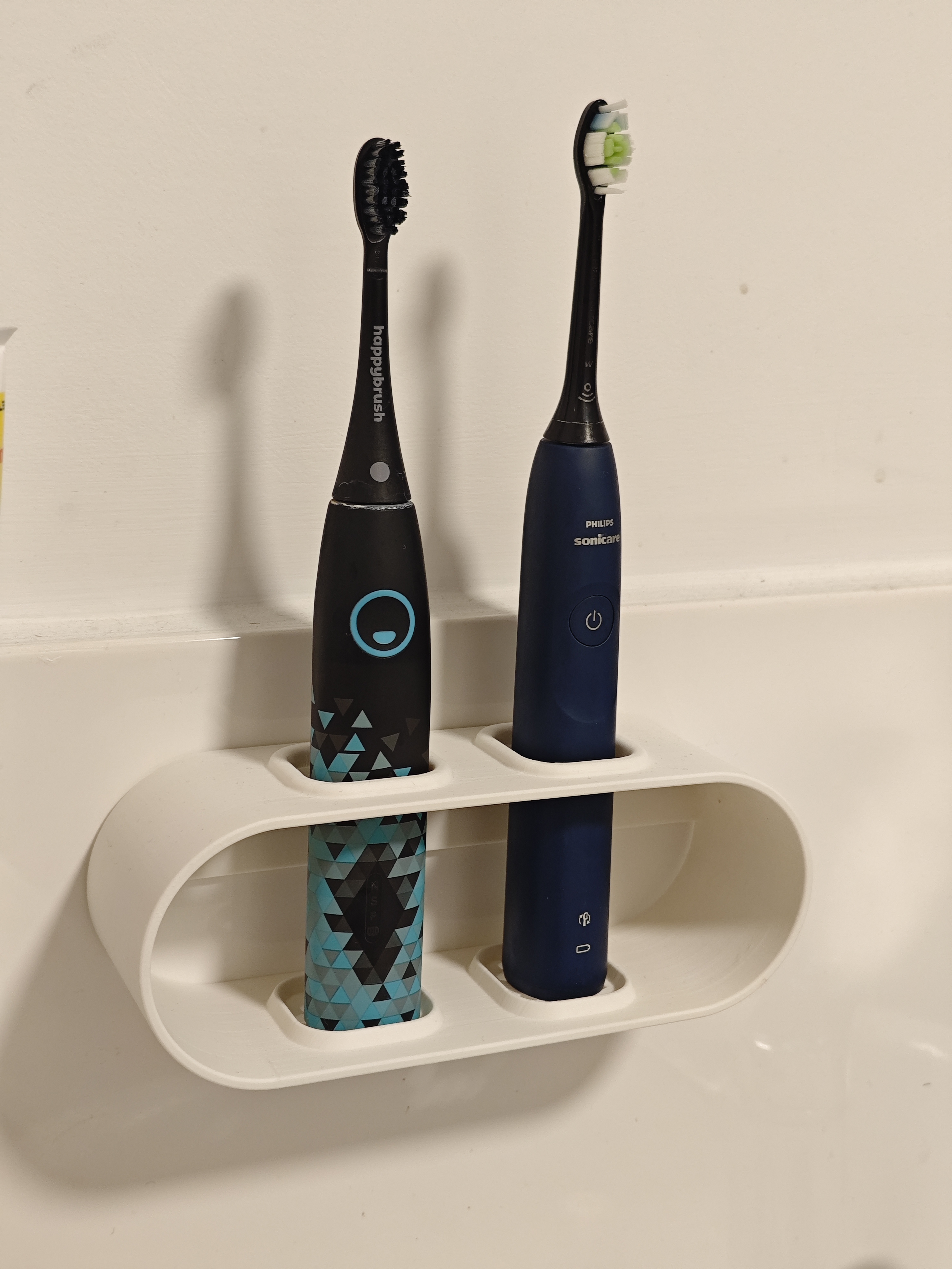 Electric toothbrush holder (Phillips SoniCare and happybrush)