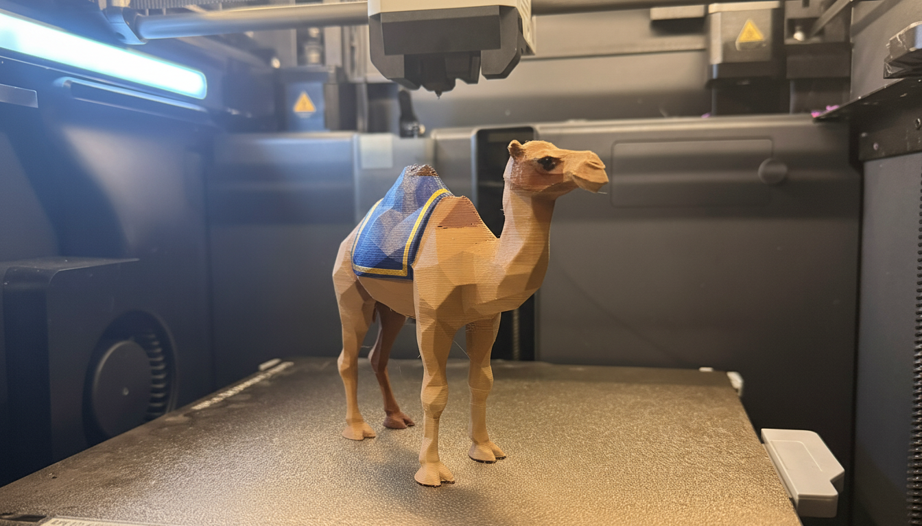 Low Poly Camel