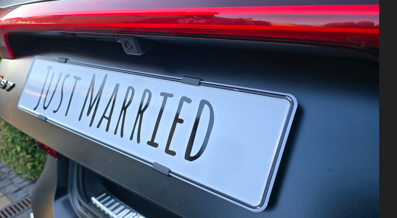 EU-EU license plate holder / Kennzeichenhalter