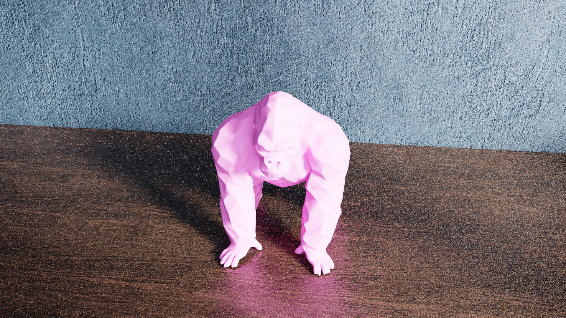Miniatura 7 do modelo 3D Low Poly Gorilla