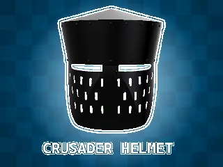 Big Medieval Crusader helmet