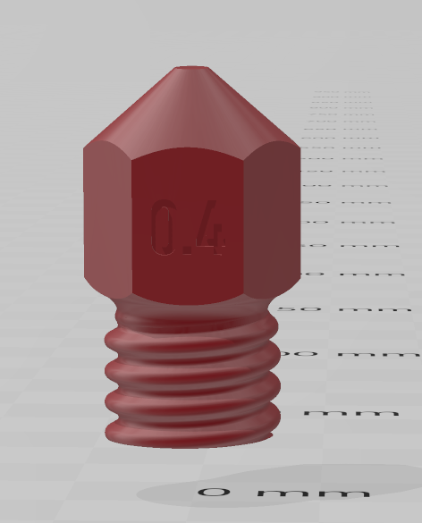 Nozzle Presta Valve cap (Threaded shaft style valve stem)