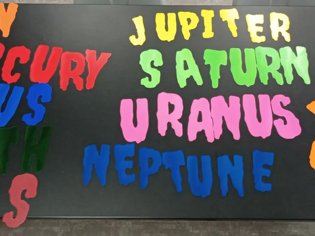 Spooky Space Door Letters