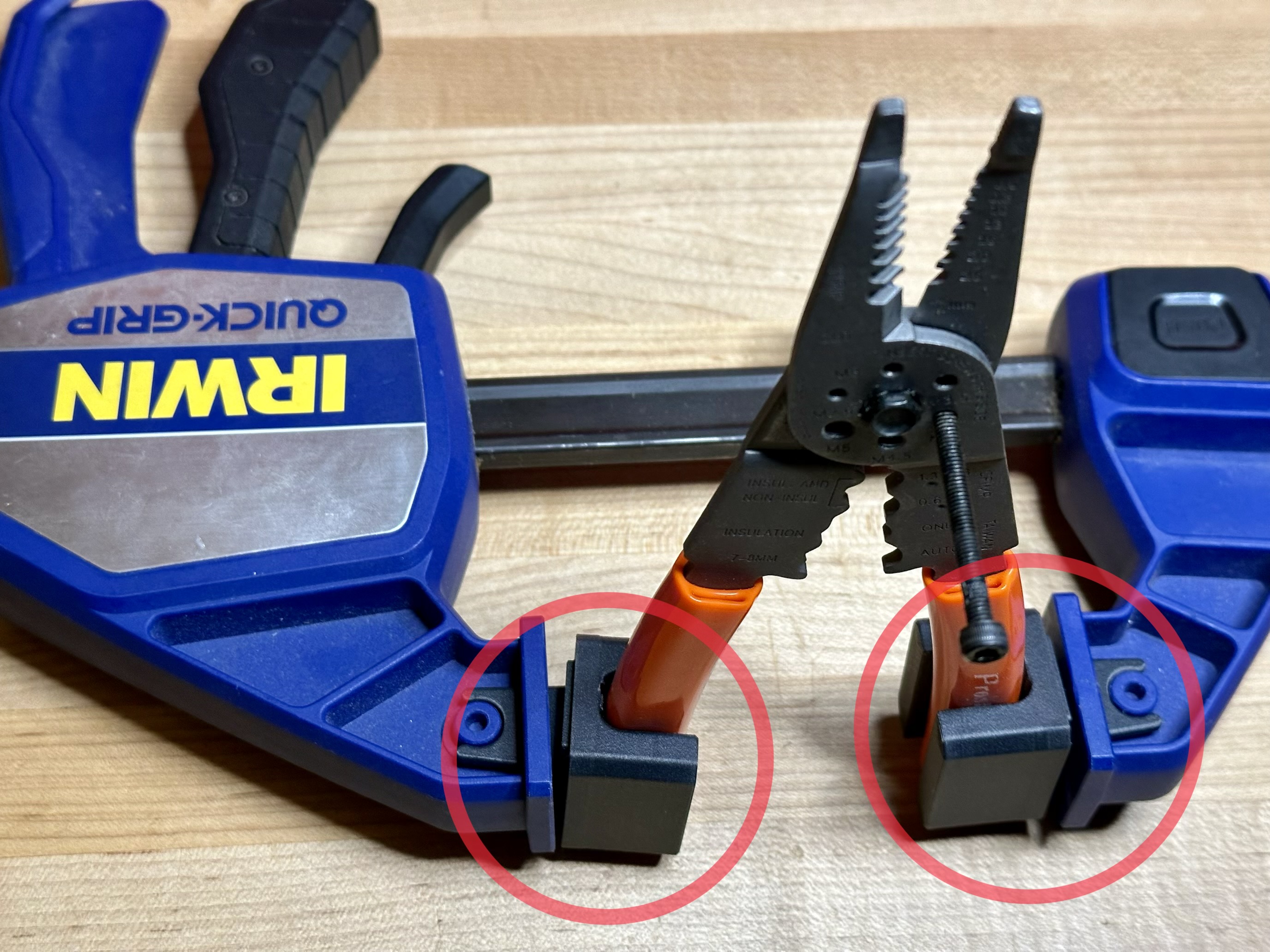 Alternate Jaw for Irwin Quick-Grip Bar Clamp