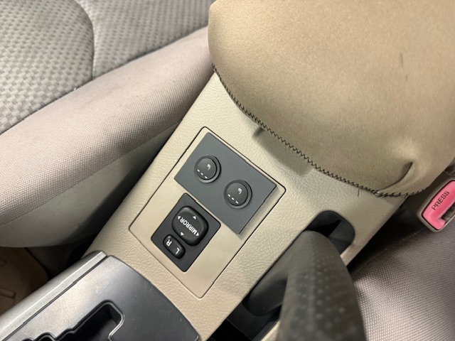 RAV4 switch plate for coin holder