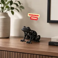 VORONOI FROG SCULPTURE / HOMEDECOR / MODERN DECOR / GOTHIC DECOR