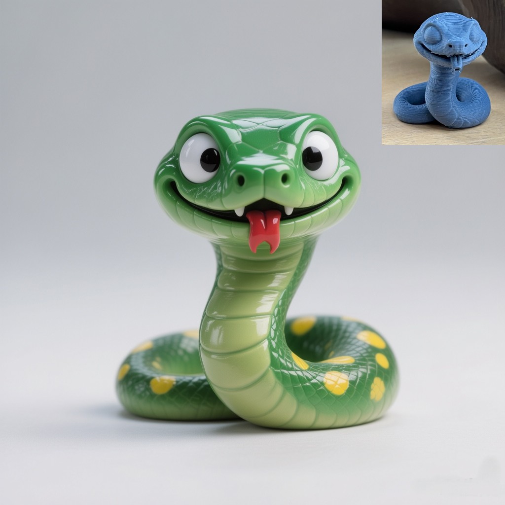 Cute Funny Snake