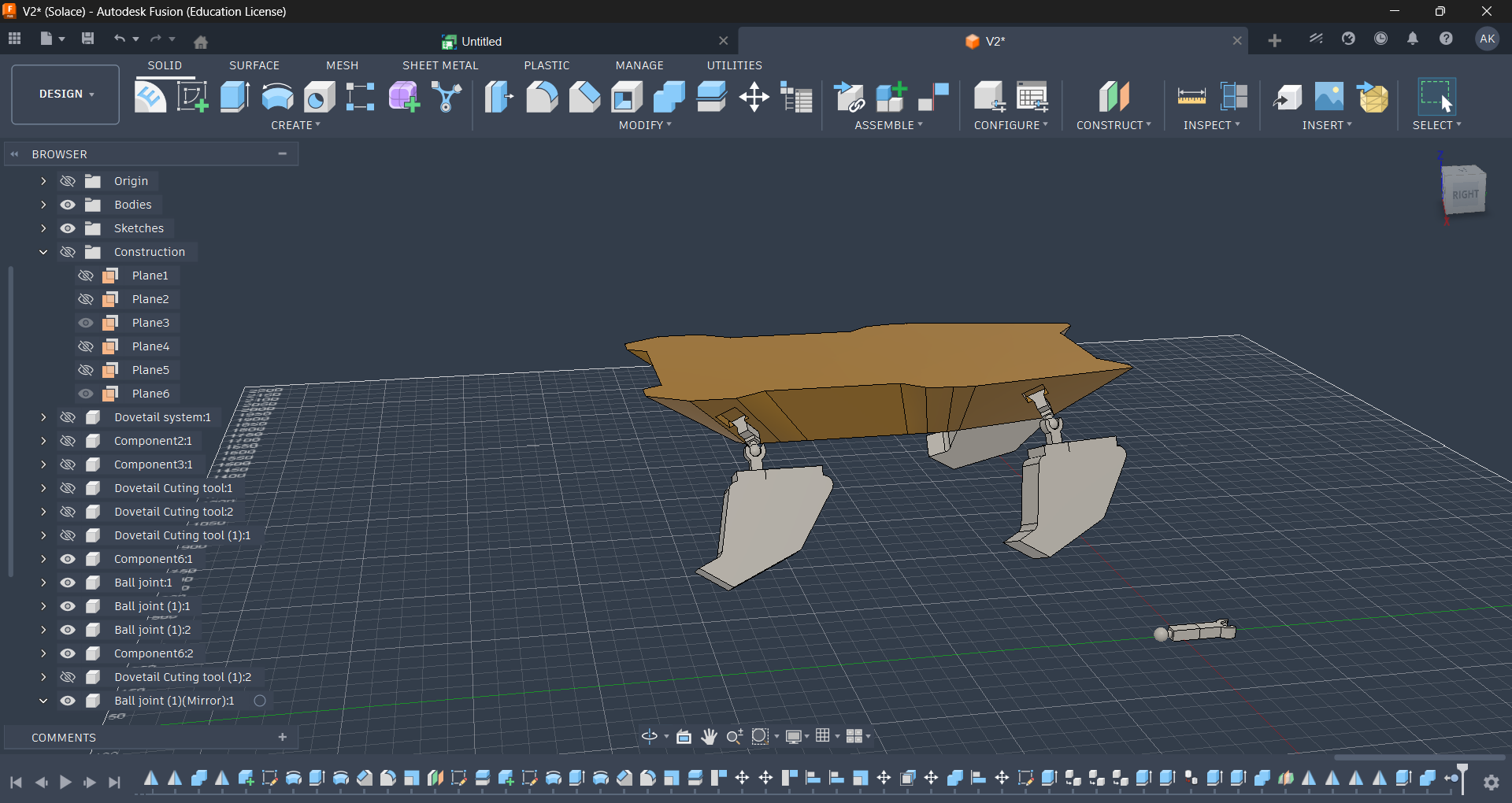 Articulated SCI-Fi Cargo Robot (unfinished)