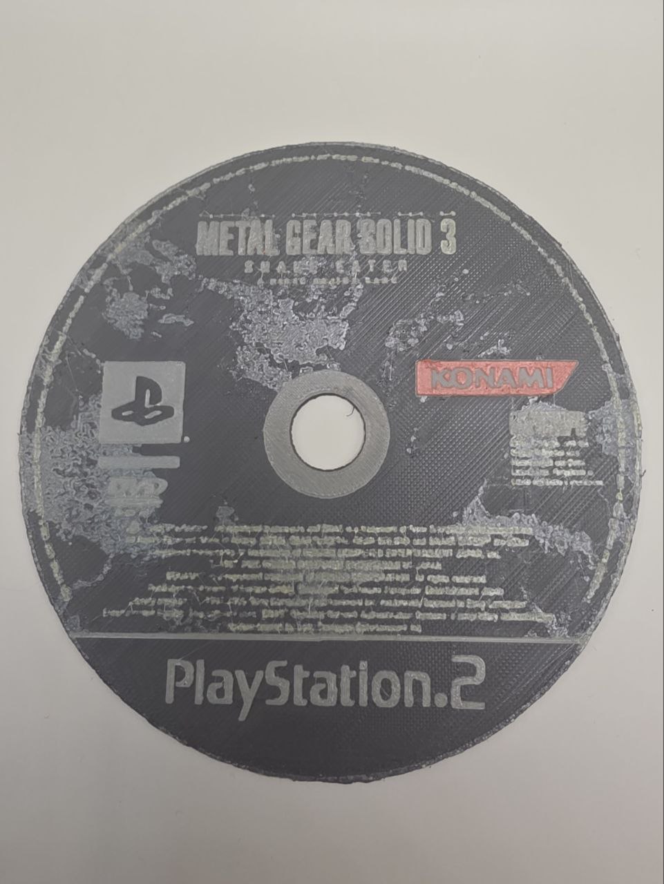 Metal Gear Solid - Disc PS2 - HueForge — miniatura 3
