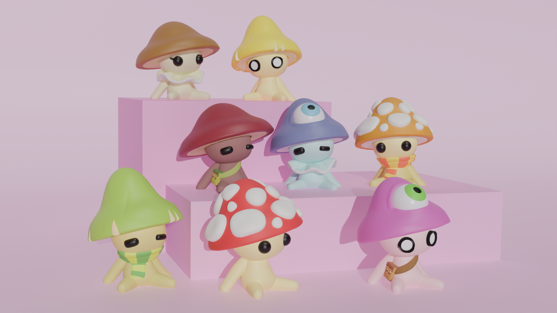 FUNGUYS - customizable figurines