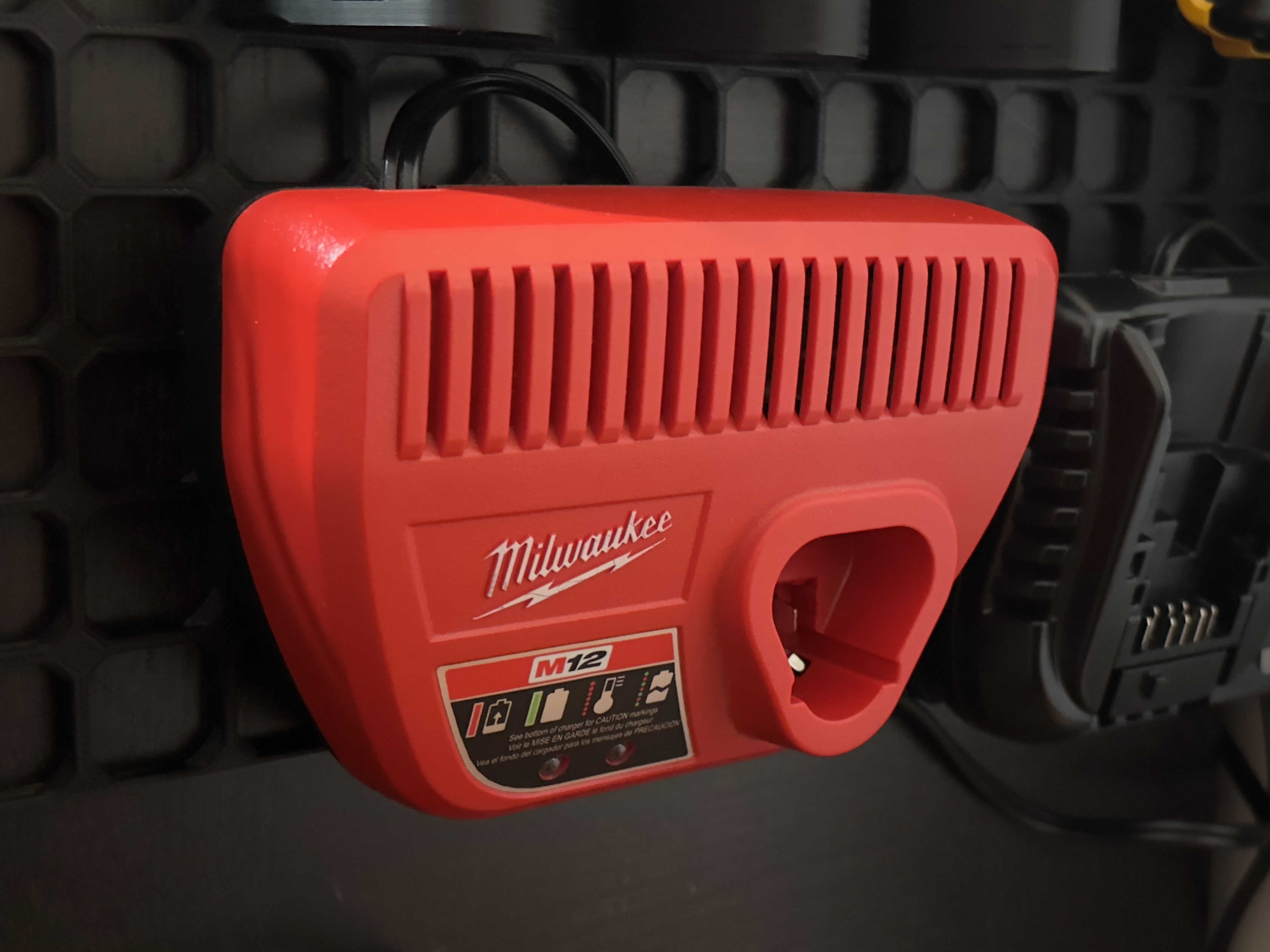 Milwaukee M12 Charger openGrid Mount