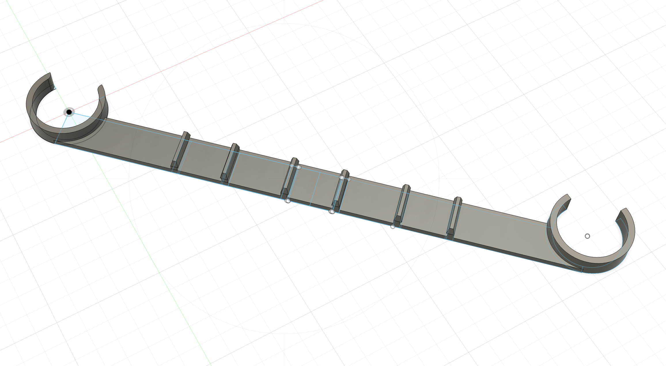 Elfsys replacement led clips 3D model