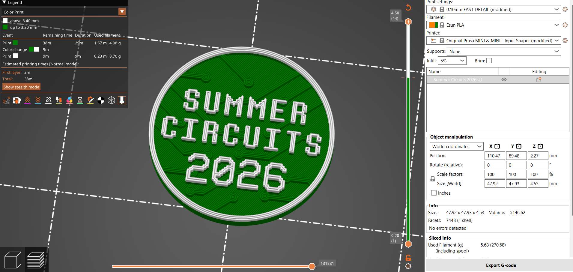 Summer Circuits Token Coin — miniatura 2