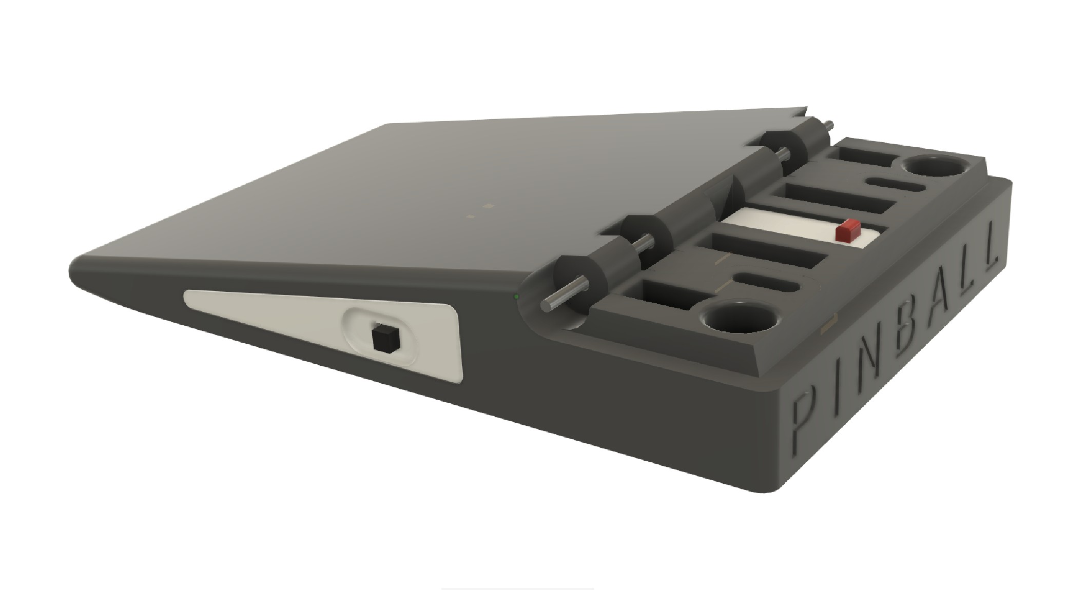 Pinball Wizard foot pedal with ESP32 controller. Solid construction. Fußpedal. Funk Fußschalter
