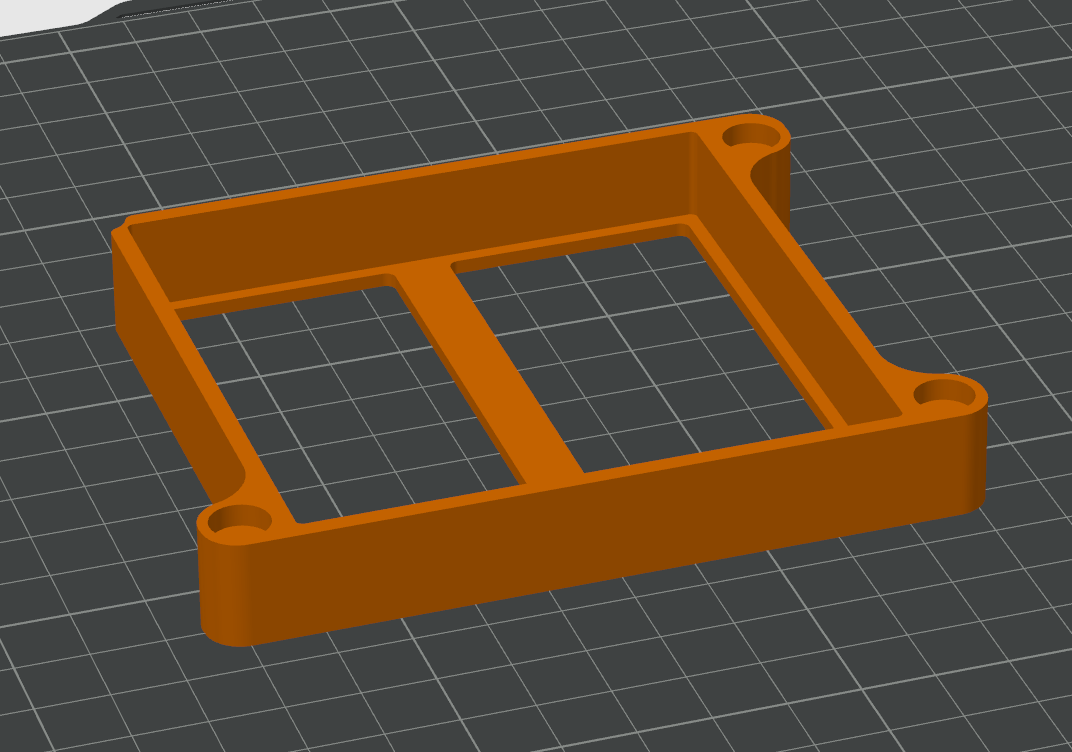 Elegoo Centauri HEPA filter magnet mount Remix 3D model thumbnail