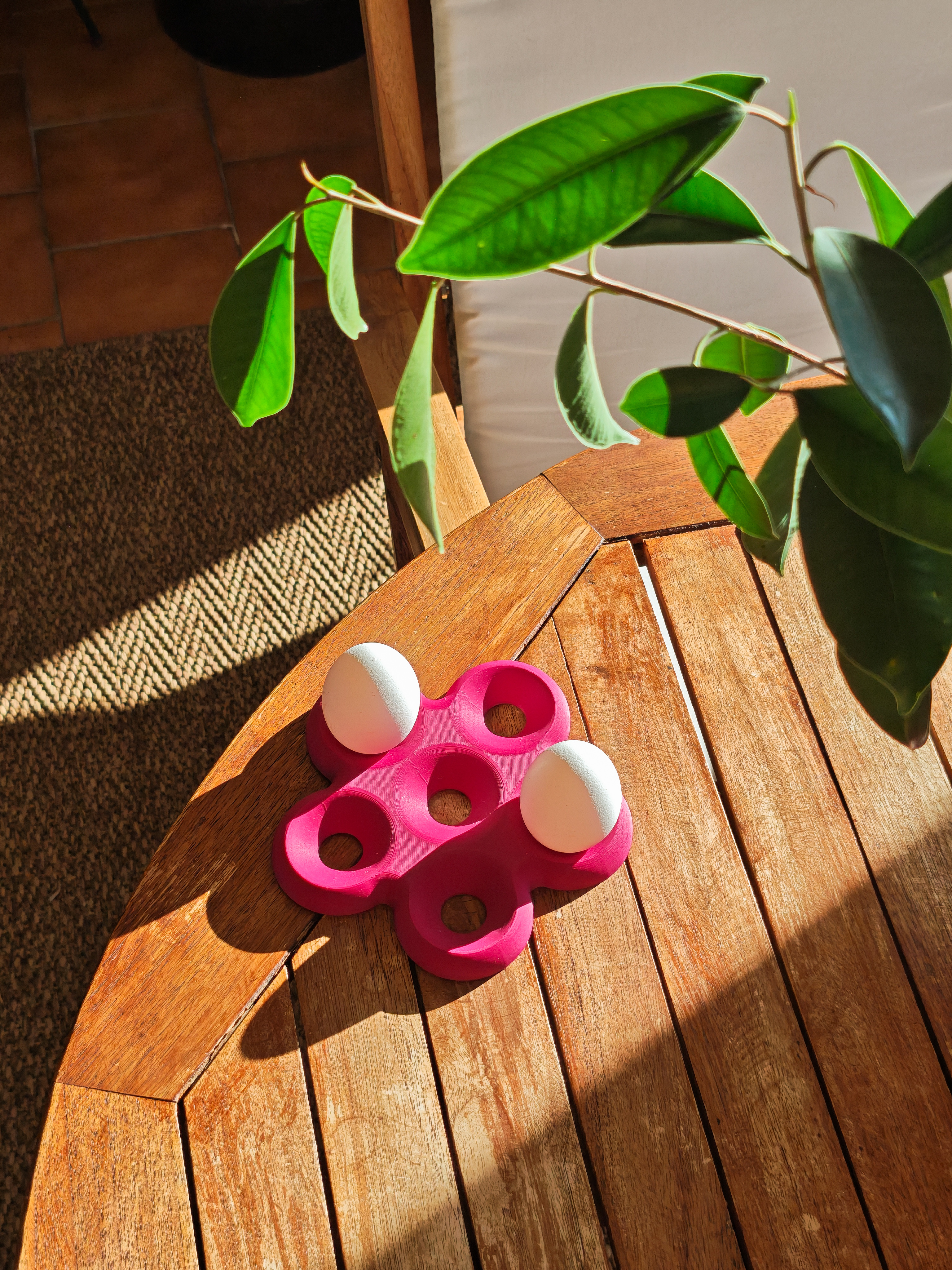 Miniatura 6 do modelo 3D Egg Flower