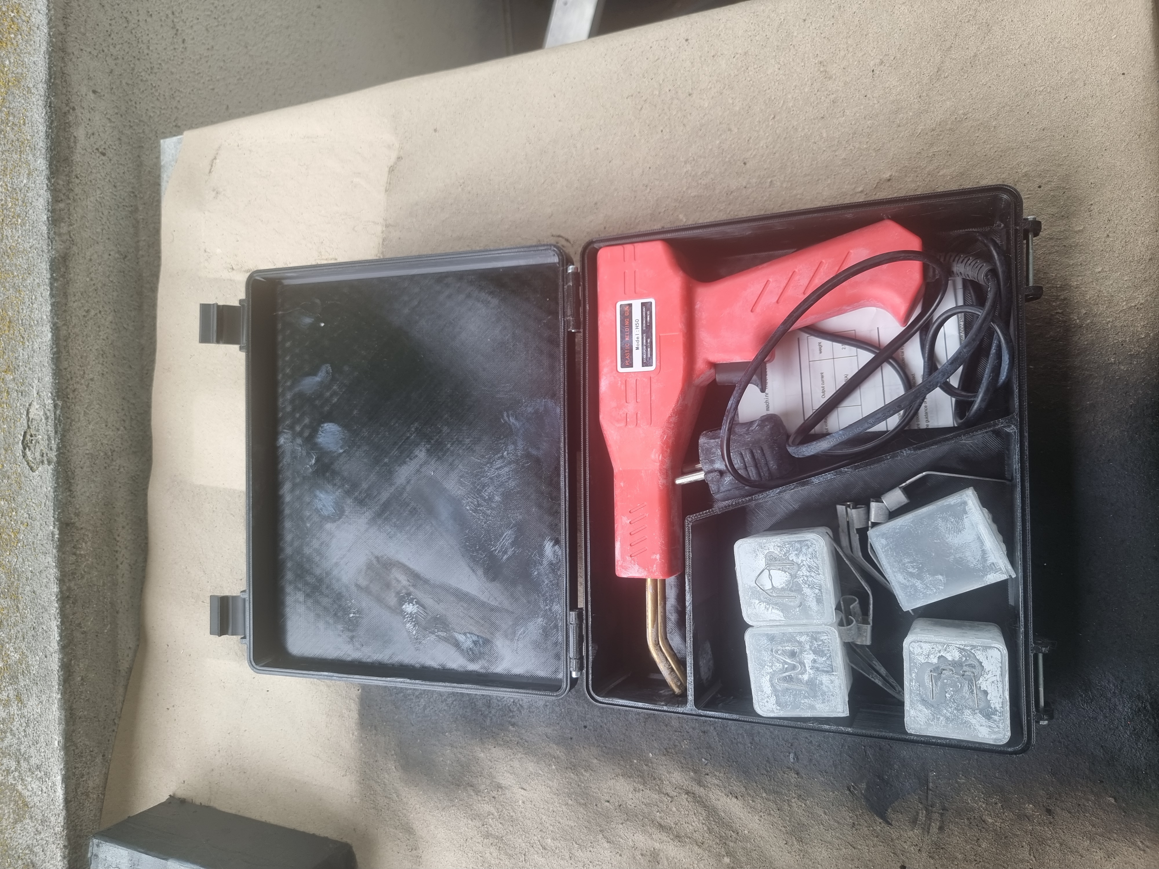 Plastik welder case