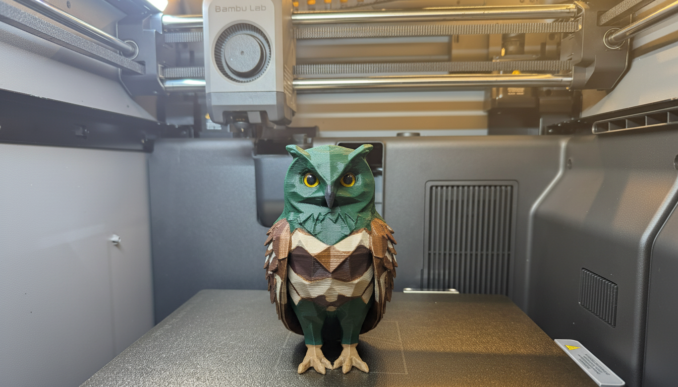 Low Poly Owl
