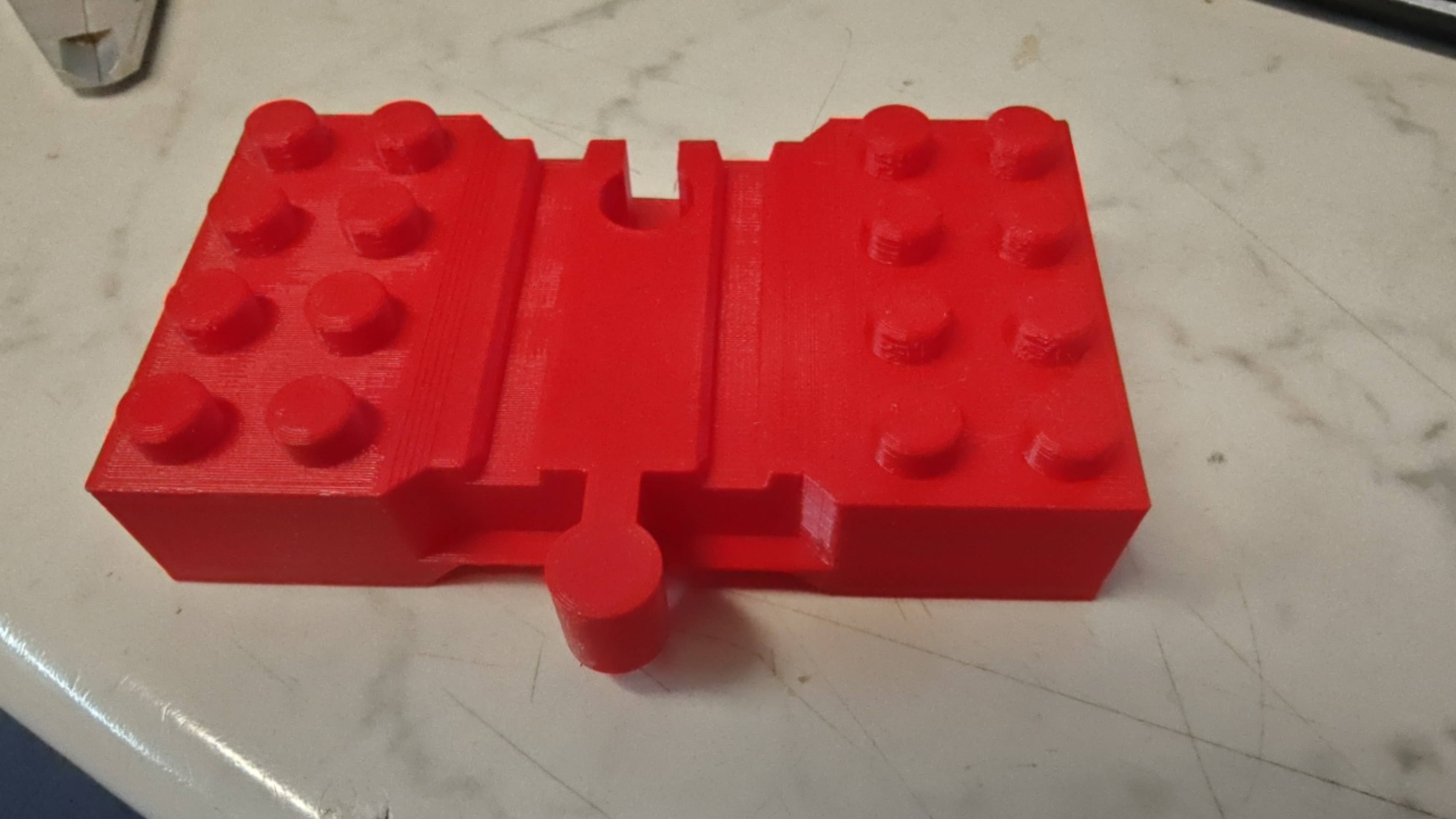 Duplo Brio Adapter Plate side towers