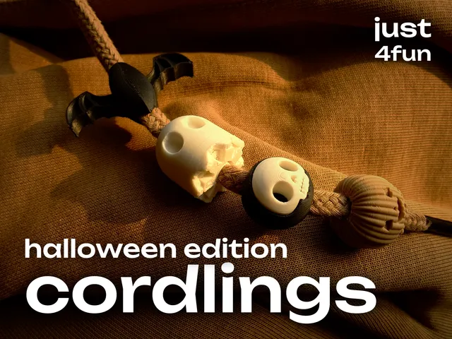 Cordlings — Halloween Drawstring Beads Set