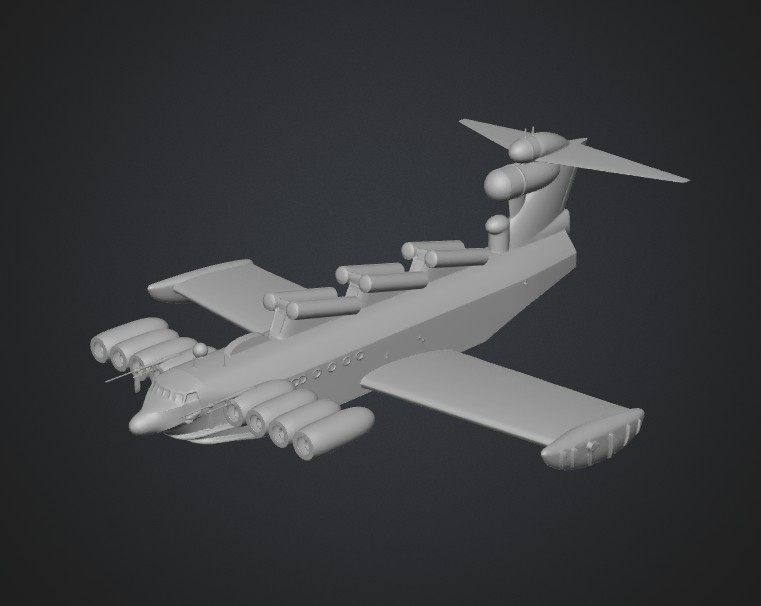 Soviet Lun Ekranoplane