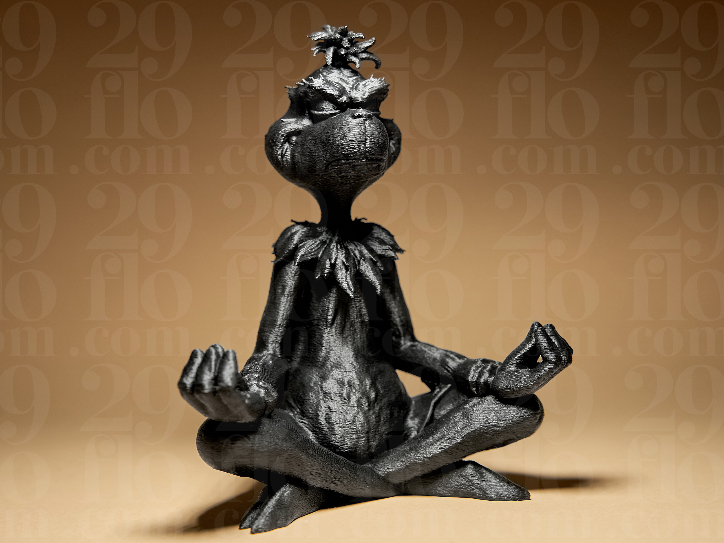 Meditating Grinch Figurine
