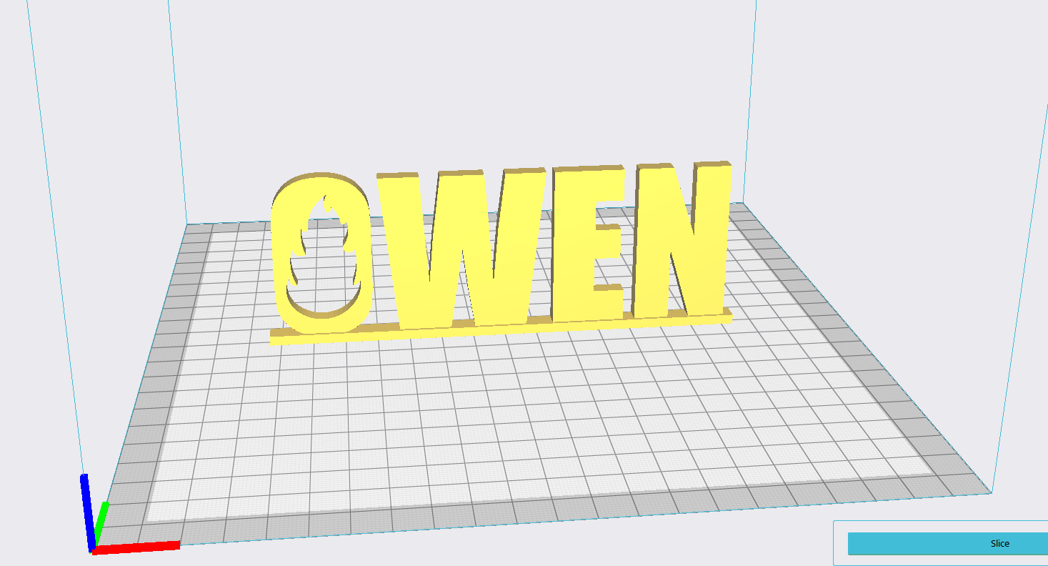 Owen Standalone Name Tag