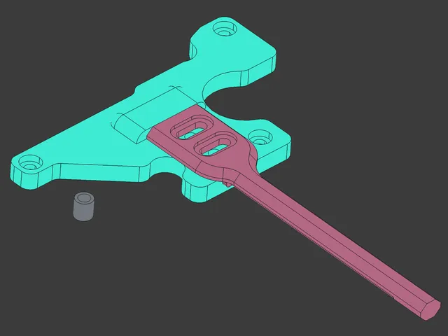 SV08 - A4T Filament Cutter ARM