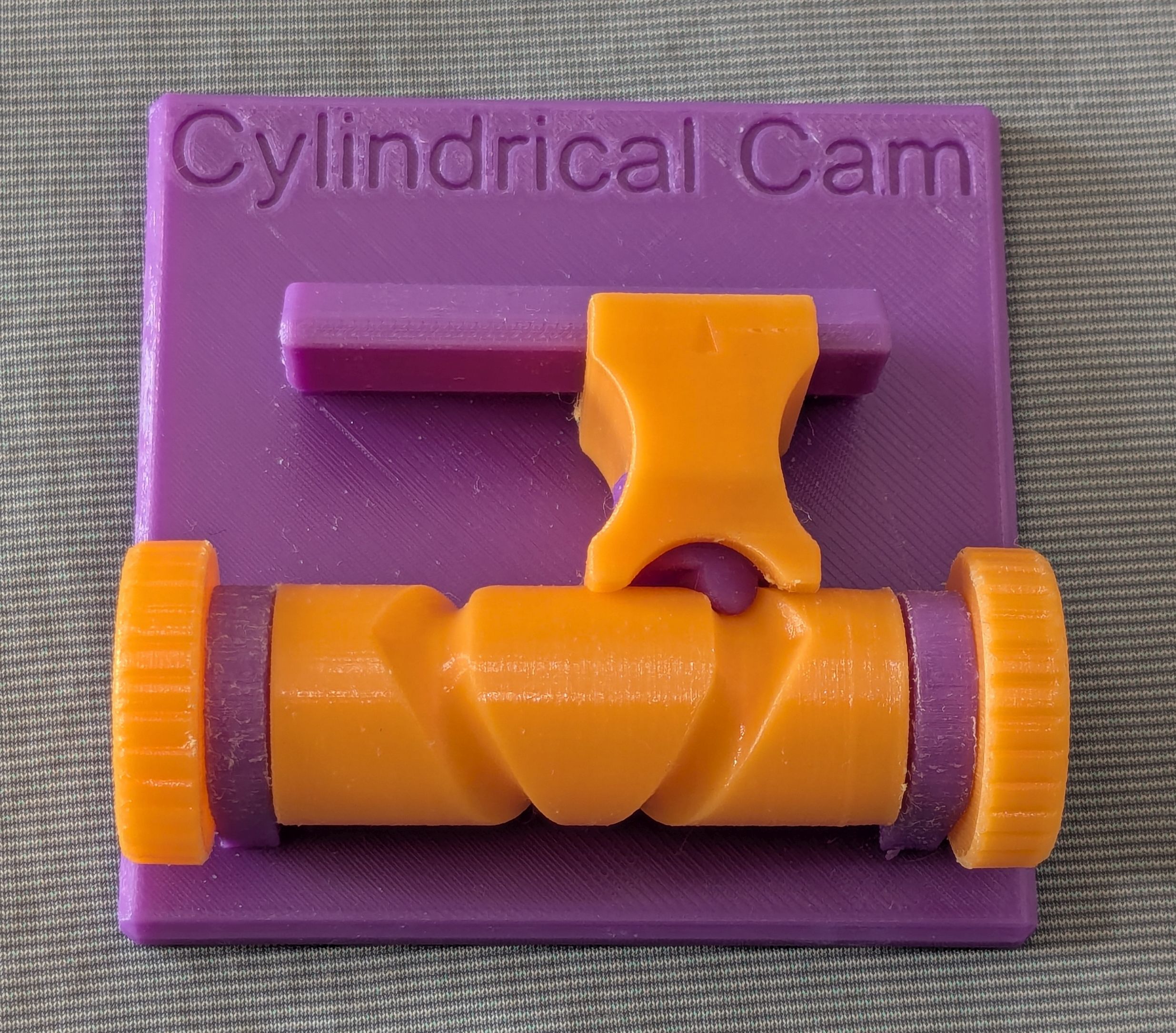 Educational Model of Cylindrical Cam