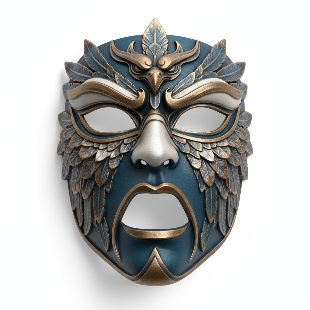 Griffin Sky Emperor, mask, cosplay, wearable, costume, face, helmet