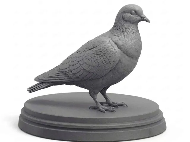 Pigeon Statue