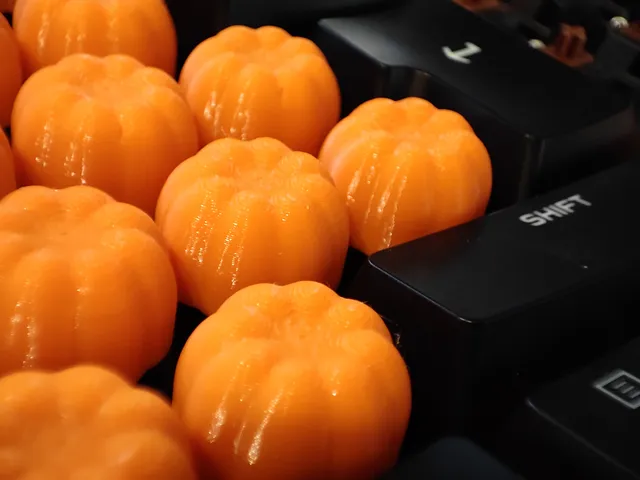 Pumpkin keycap for Halloween