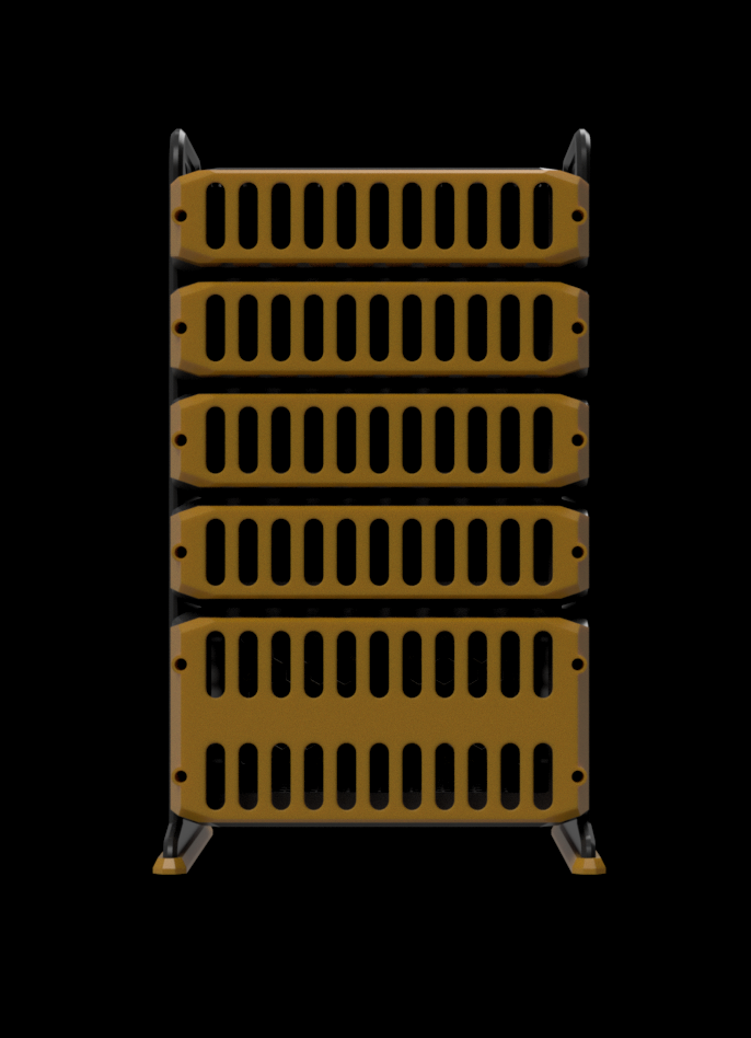Miniatura 10 do modelo 3D NexGen3D: Micro Rack System - Micro Home Lab