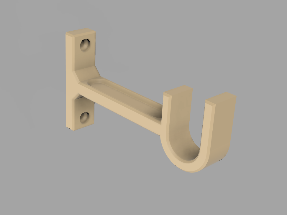 curtain rod brackets