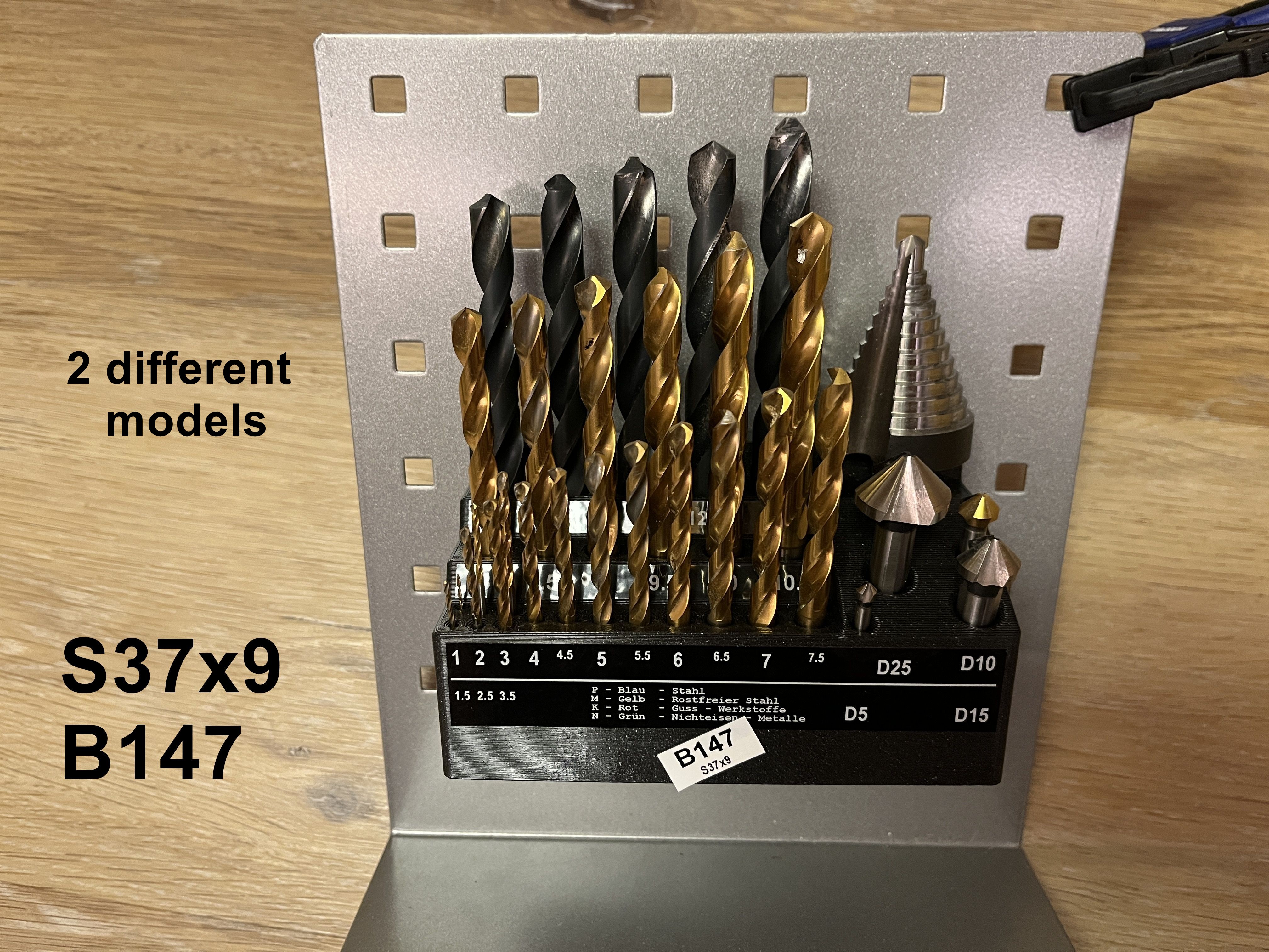 37x9 - B147   -   Bohrer - Sortiment   Ø1-13mm