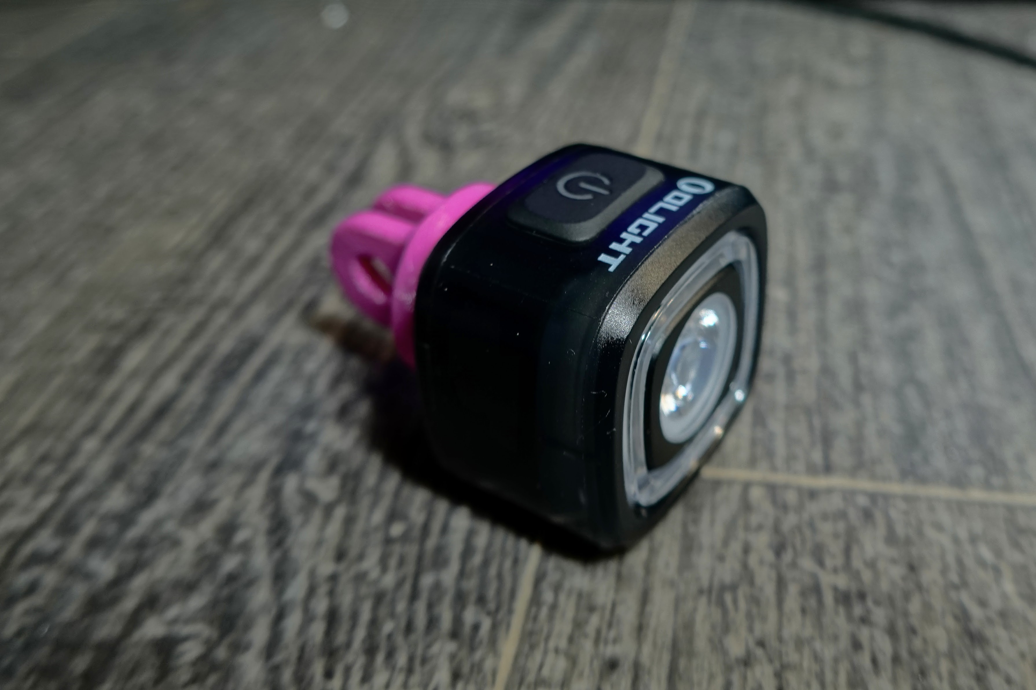 Bicycle tail light OLight RN120C TPU Gopro mount