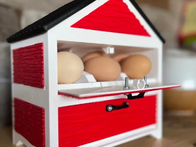 (12 eggs) Countertop Chicken Coop Egg Holder