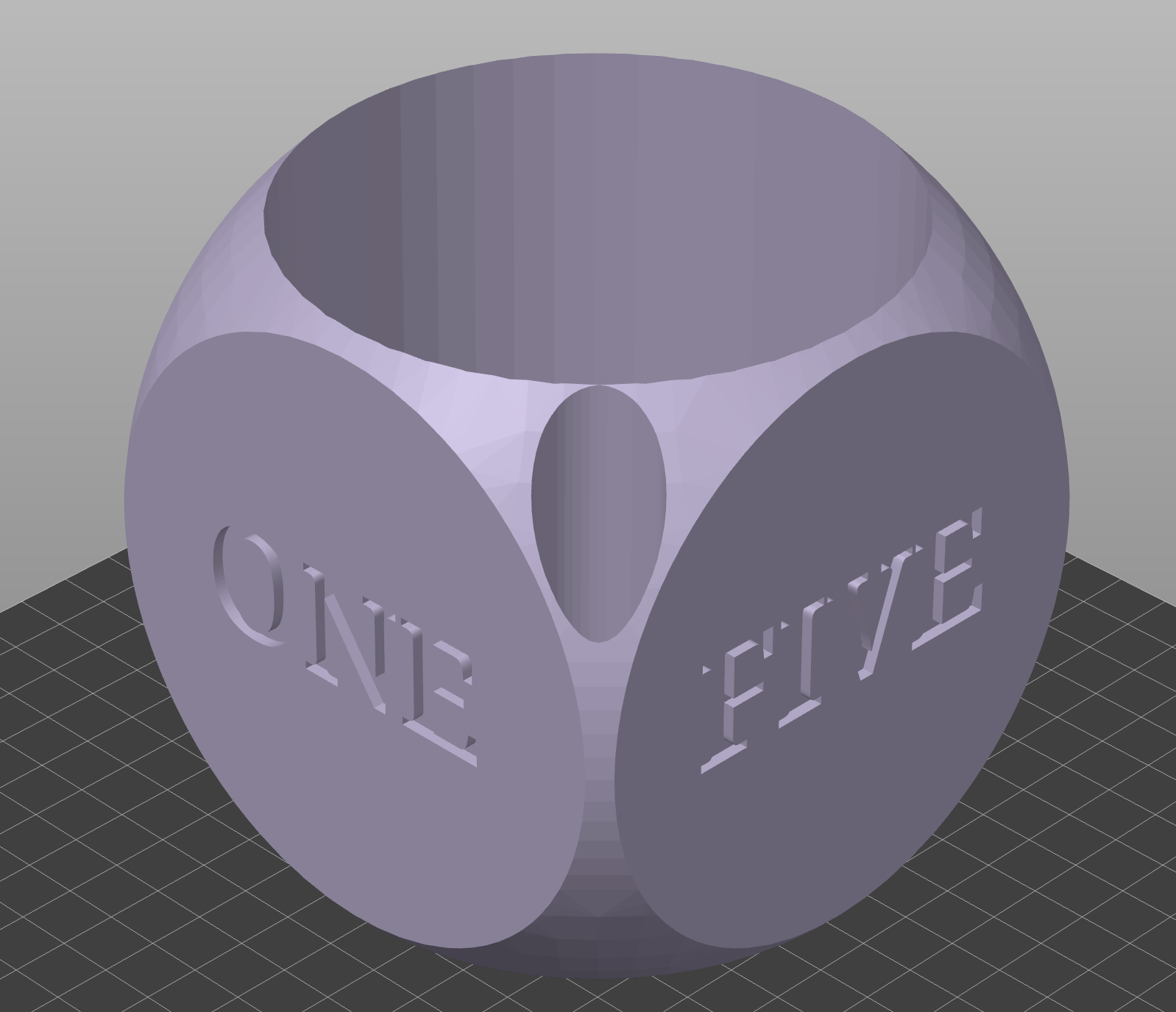 Self watering dice