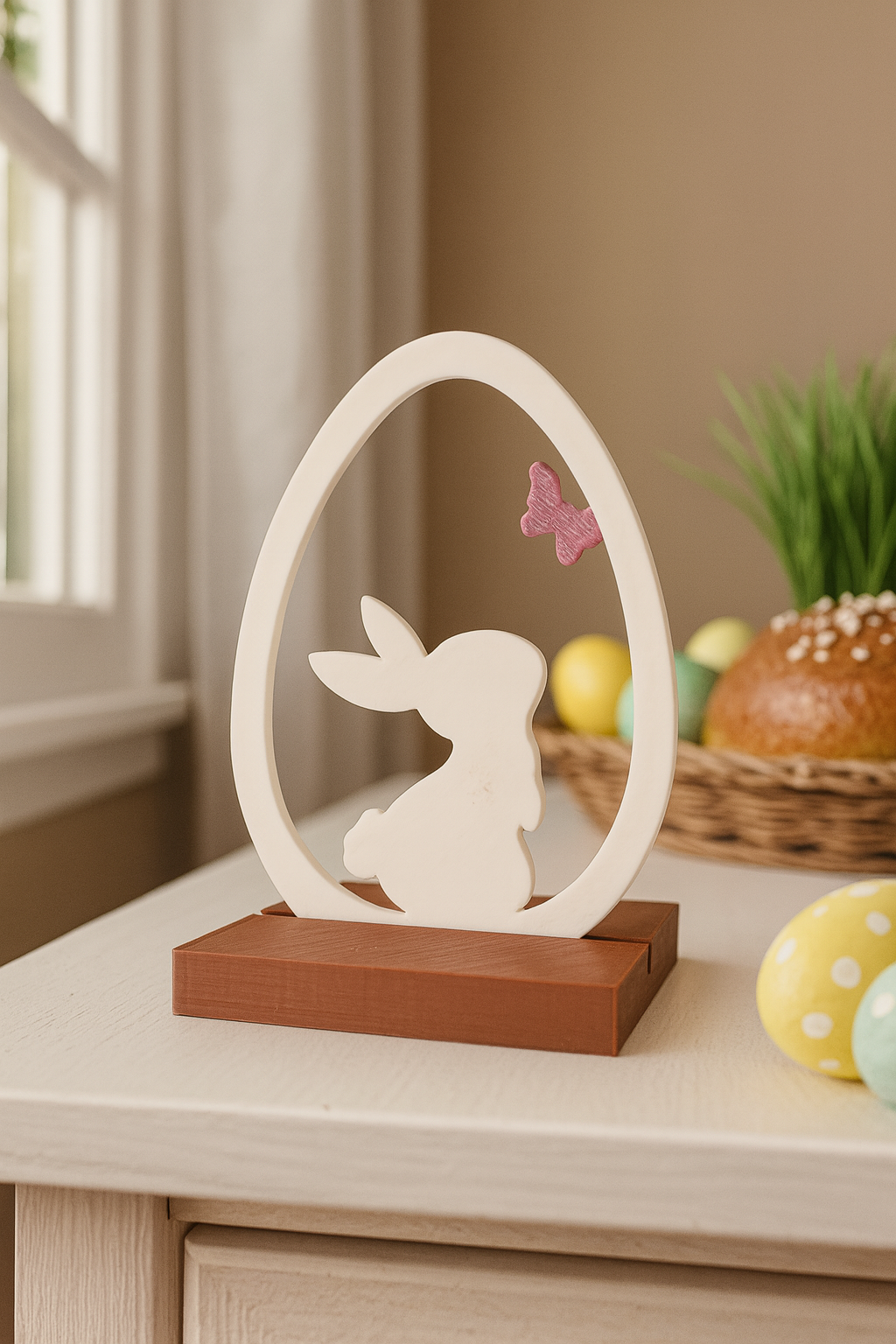 Easter bunny home decoration