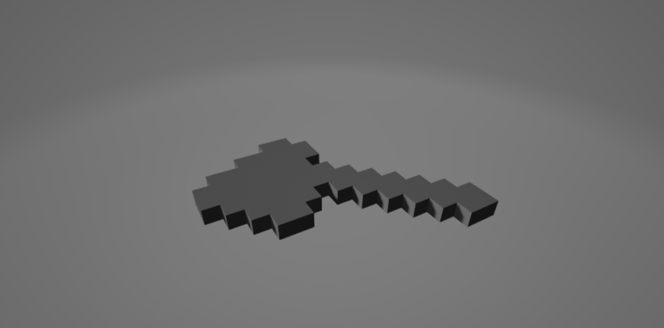 Minecraft axe — miniatura 2