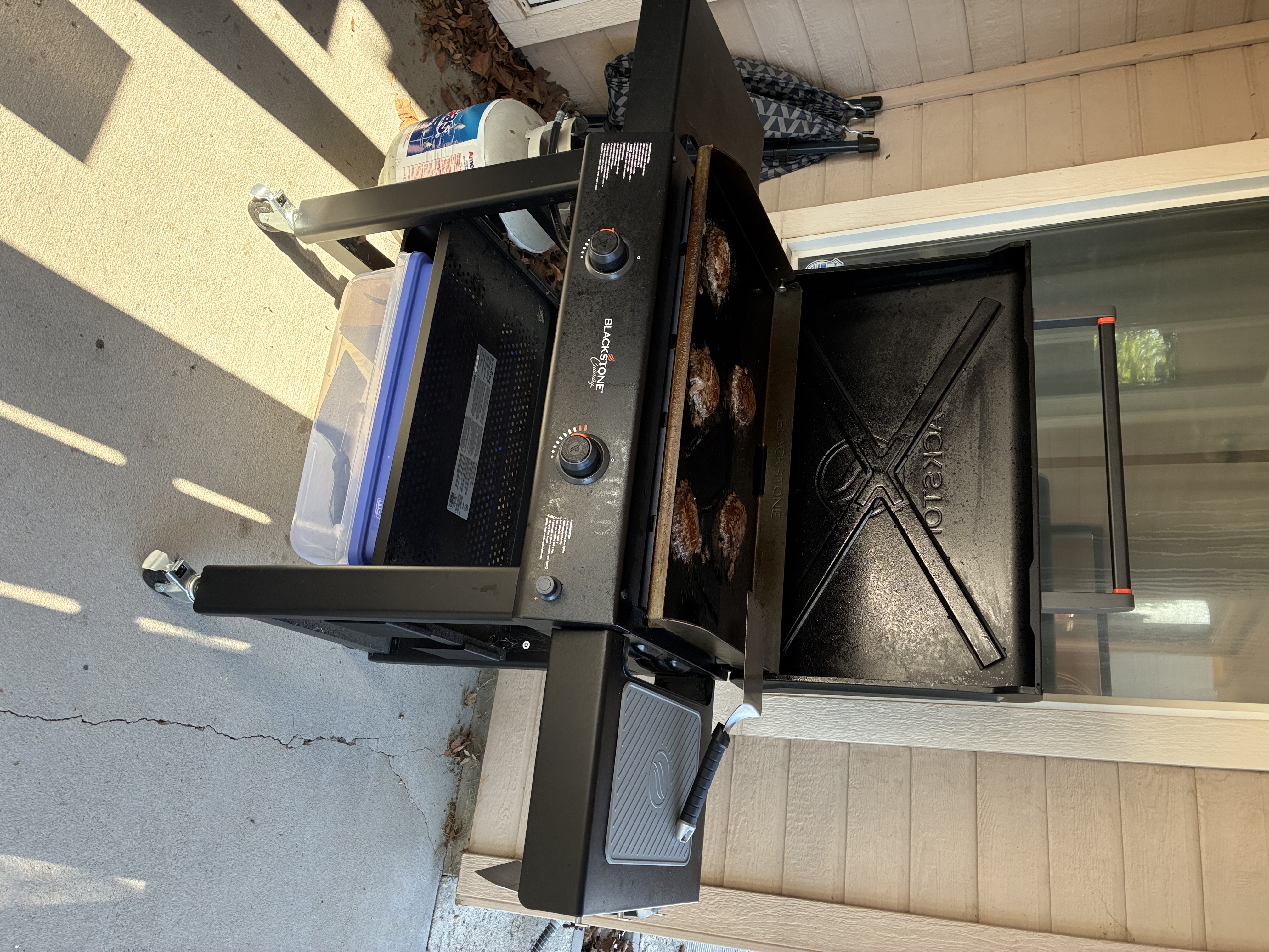 Blackstone Griddle Storage Rails