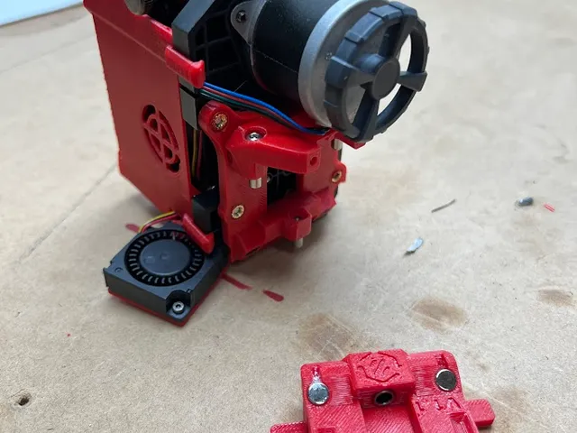 Sovol SV08 rear fan relocation shroud for stealthchanger implementation.