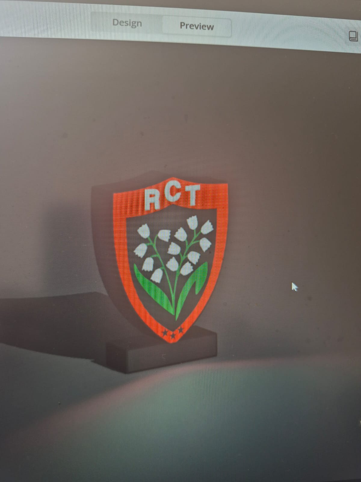box lumineuse RCT Toulon