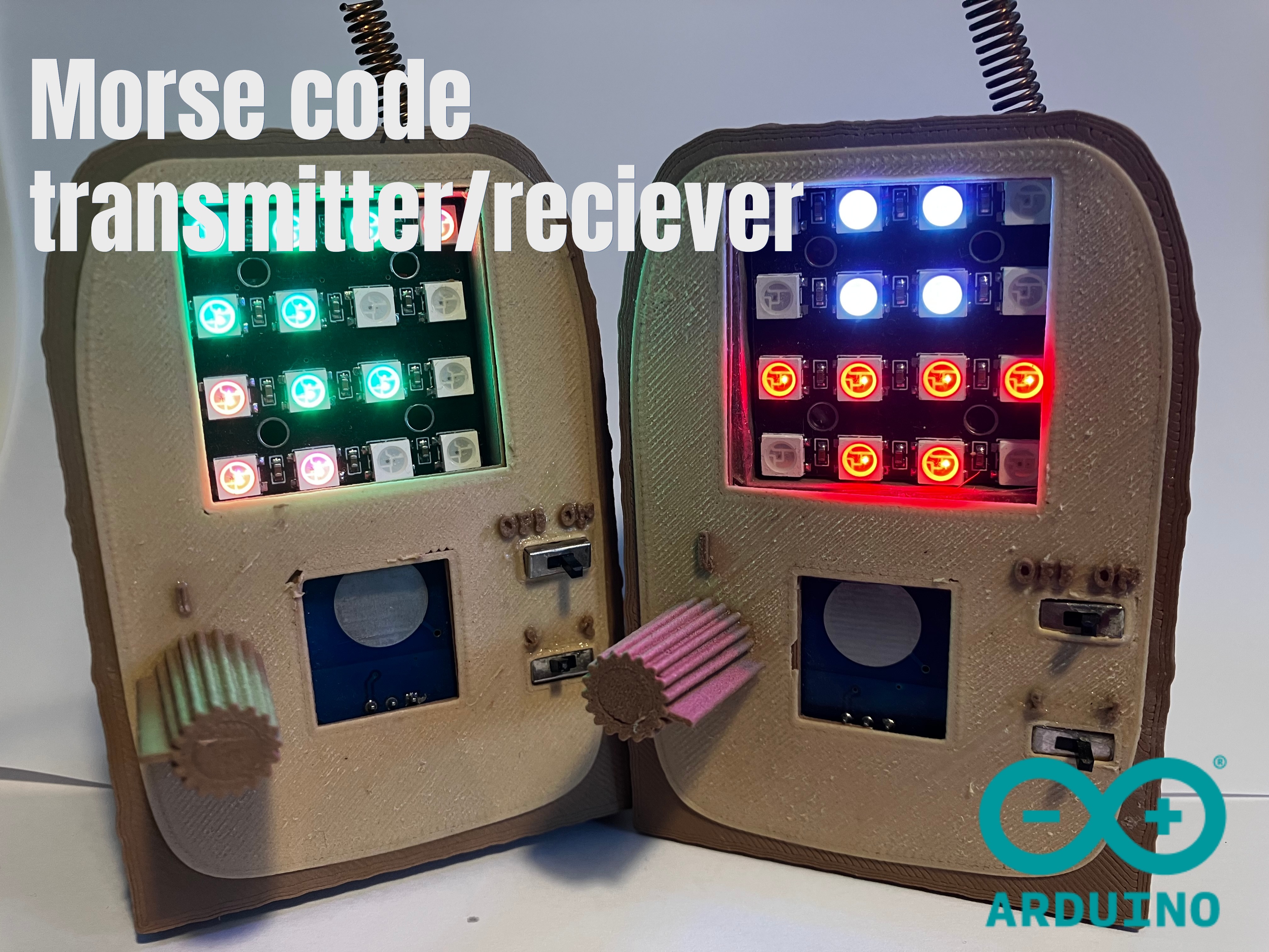 Morse code transmiter/reciever